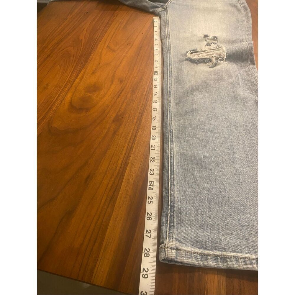 Studio Blue Women's High Rise Distressed Whiskering Cotton Ankle Jeans Size 28 - Picture 5 of 9